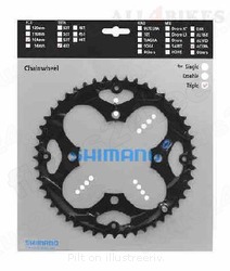 Hammasratas Shimano Acera M361, 48T, mus