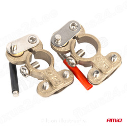 Messingust akuklemmid kiirühendus 2tk 600A