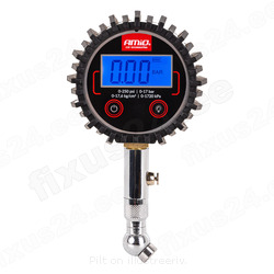 Digitaalne rehvirõhumõõtja pöördepea ja õhutusklapiga 17 bar