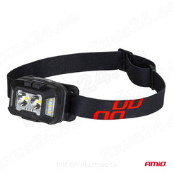 Pealamp laetav 2xXPG+10SMD 1800mAh