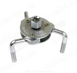 Õlifiltrivõti  3-käpaga 65-135mm SILVER