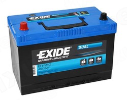 EXIDE 95AH  450A 310X175X225 EXIDE DUAL
