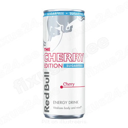 ENERGIAJOOK RED BULL SUHKRUVABA SPRING EDITION CHERRY 250ML.