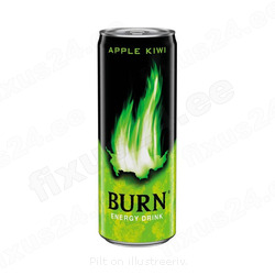 Burn apple-kiwi energiajook 250ml