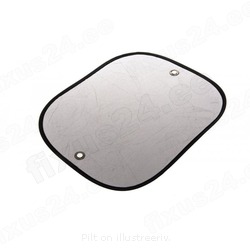 Auto päikesesirm, must, 2 tk