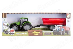 TRAKTOR JÄRELHAAGISEGA 1:32